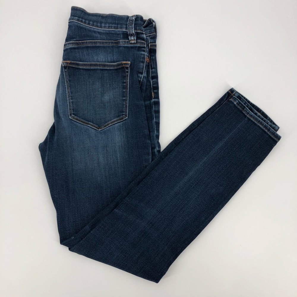J. Crew Hi-Rise Skinny Stretch Ankle Jeans